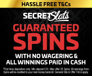 secret slots casino bonus