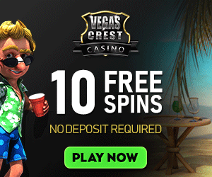 vegas crest casino 10 free